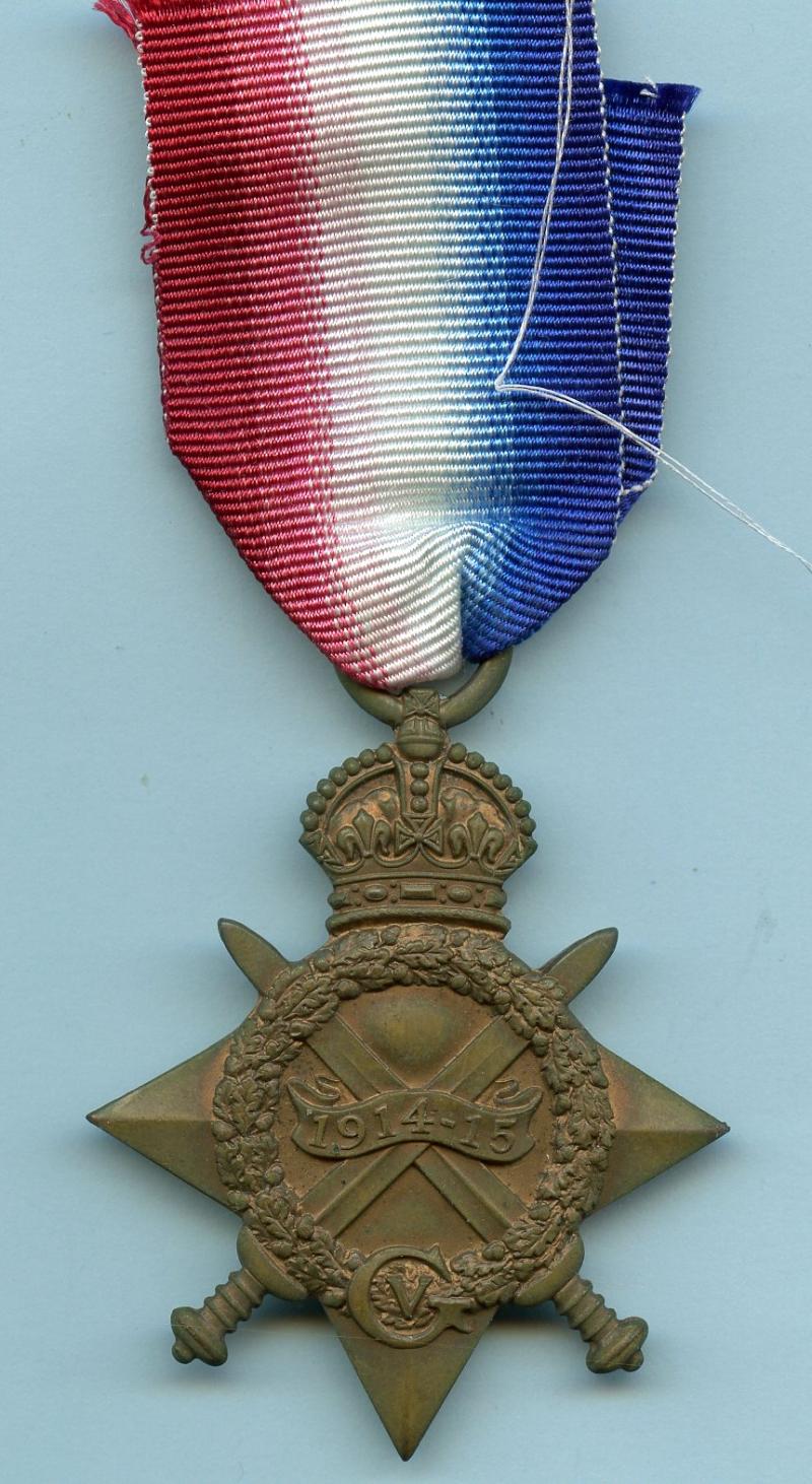 WW1 1914-15 Star To Pte C. D. Montgomery, 2nd South African Imperial Light Horse