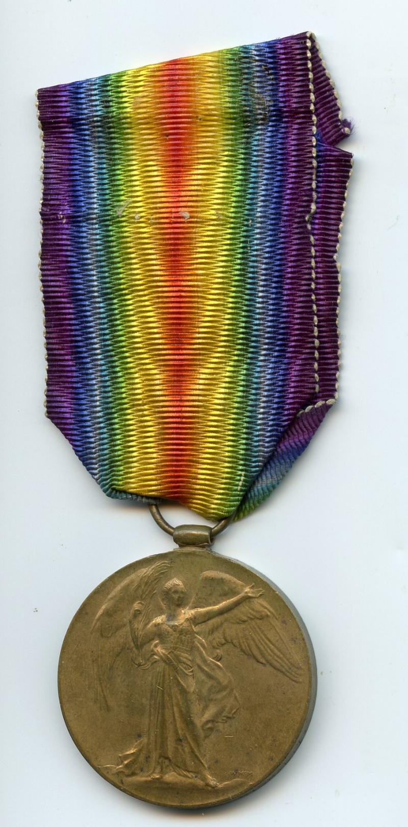 WW1 Victory Medal 1914-19 To Pte Robert Hardie, 12th Bn., Highland Light Infantry