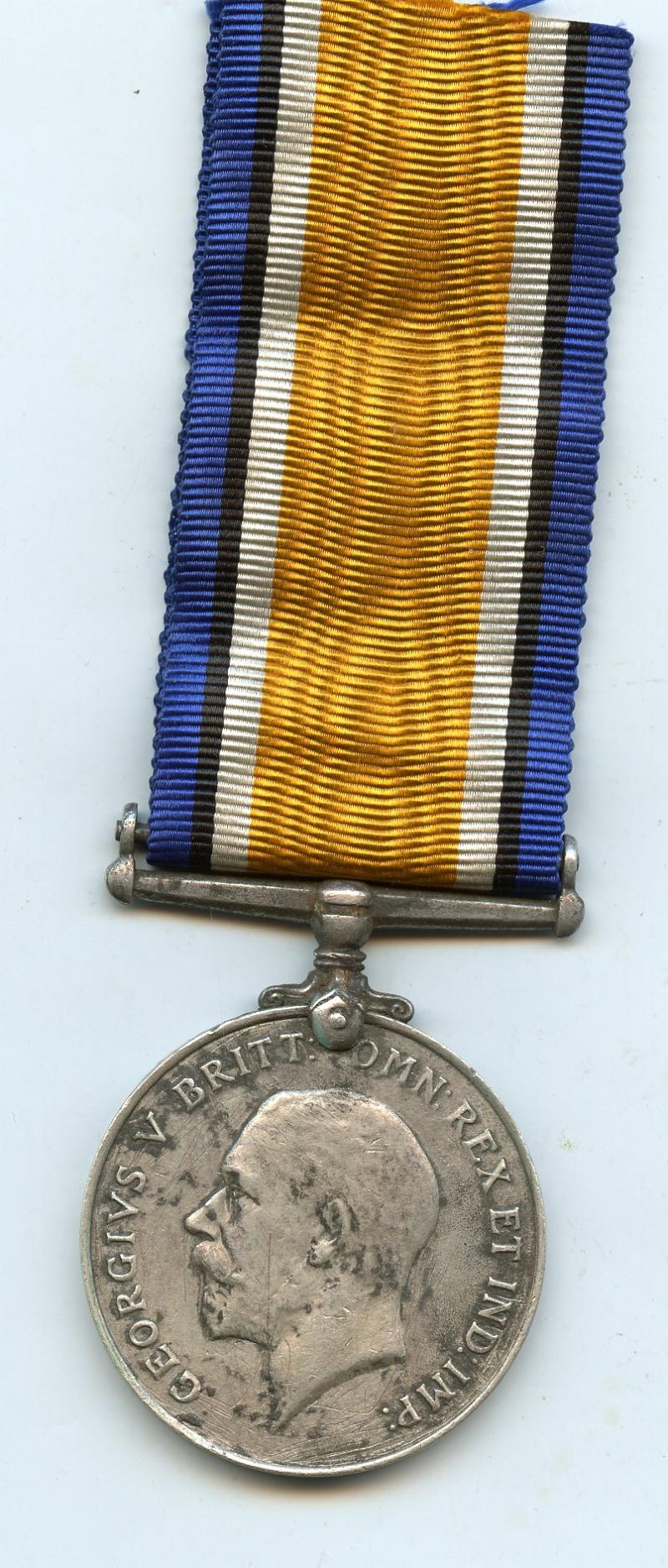 WW1 British War Medal 1914-18 To Pte Charles Black 12th Bn., Highland Light Infantry