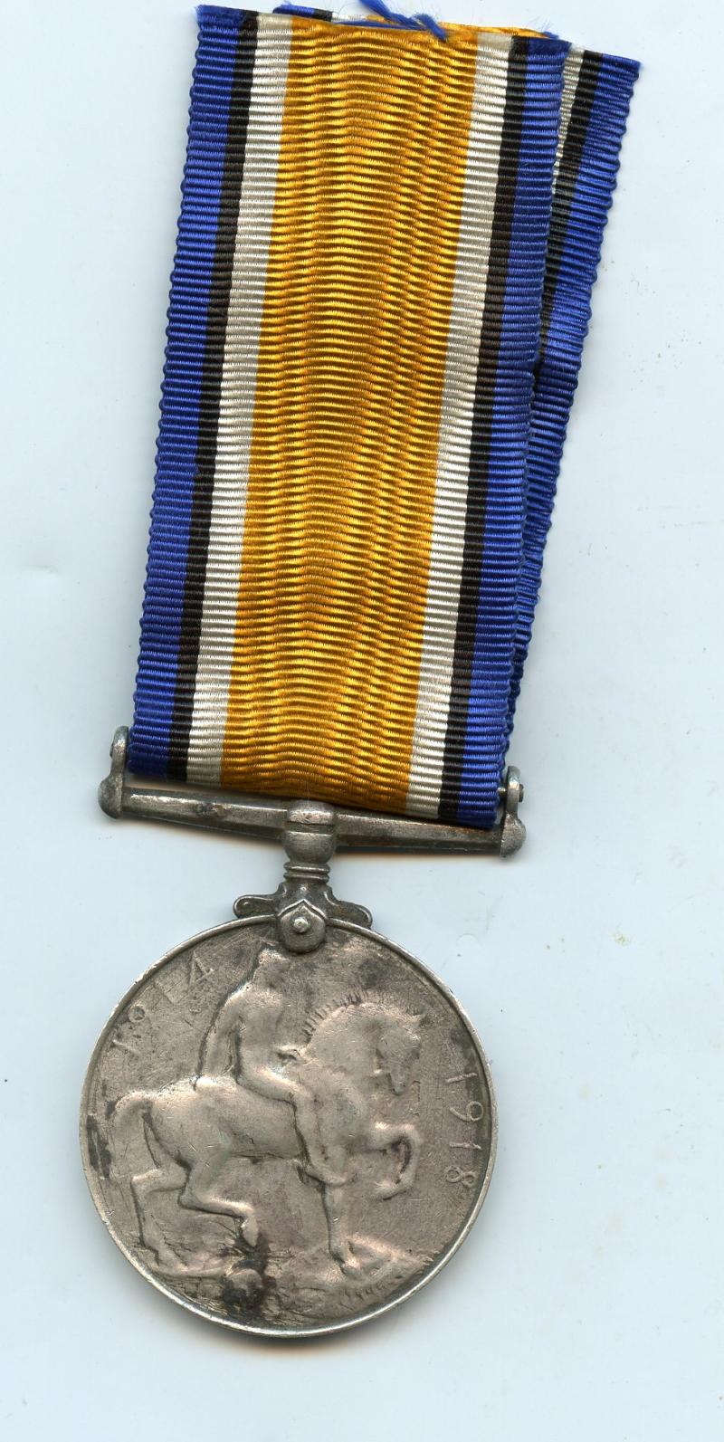 WW1 British War Medal 1914-18 To Pte Charles Black 12th Bn., Highland Light Infantry